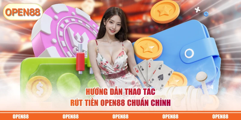 Hướng dẫn thao tác rút tiền OPEN88 chuẩn chỉnh